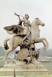 Sława jadąca na Pegazie („Le Cheval de Marly”) 1699-1702